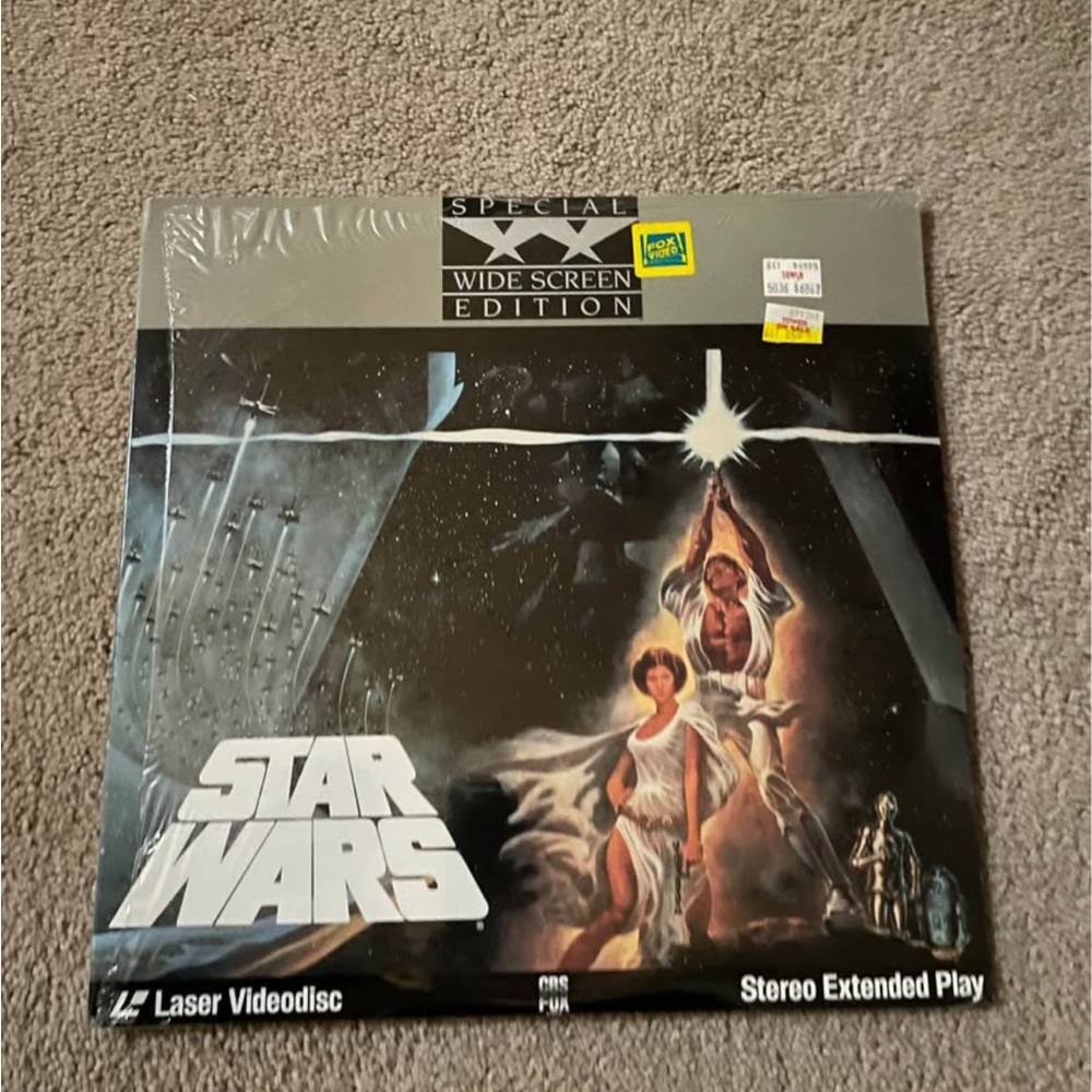 Star Wars Laser Videodisc